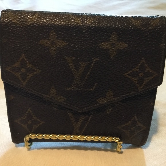 Sold Louis Vuitton Bifold Wallet & coin pocket Brown, made in France, date code - Picture 2 of 16